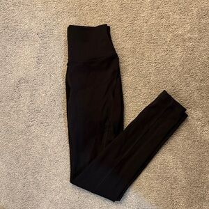 Aritzia Golden Butter Black Leggings